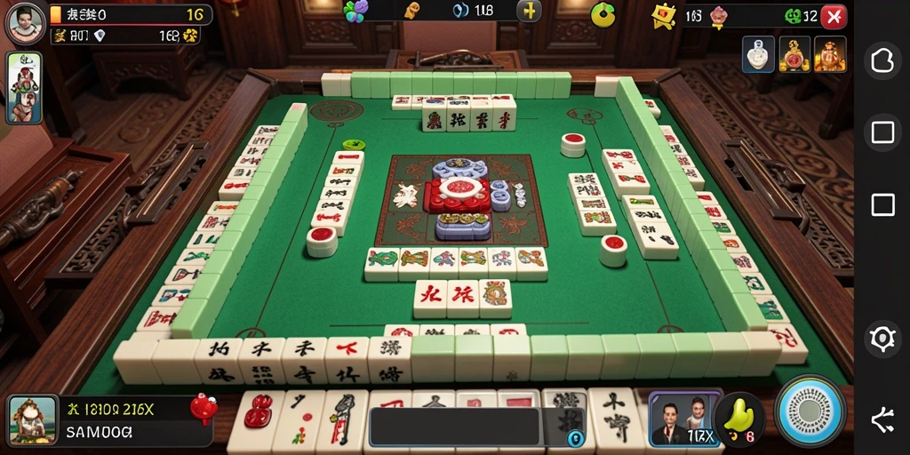 Tampilan gameplay Mahjong yang menarik dari 116X.