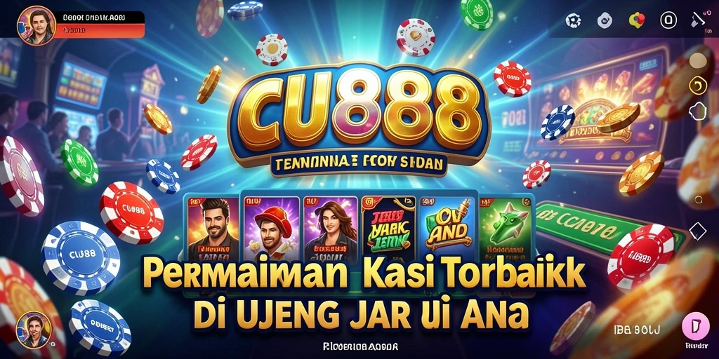 Tampilan gameplay menarik dari CU888 saat bermain Kasino.