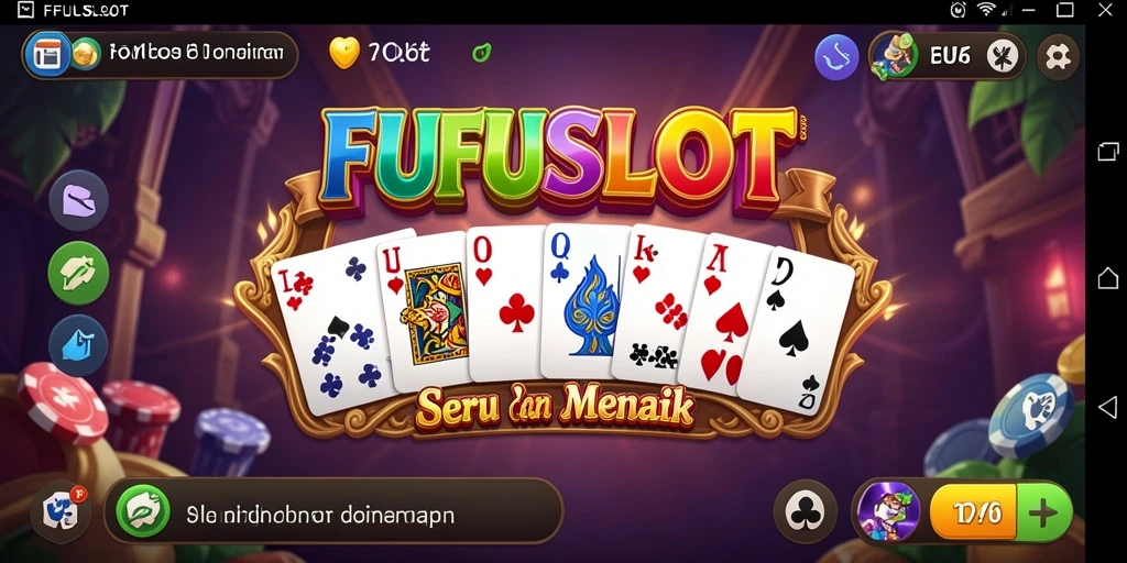 Tampilan seru dari gameplay Domino FUFUSLOT di perangkat Anda.