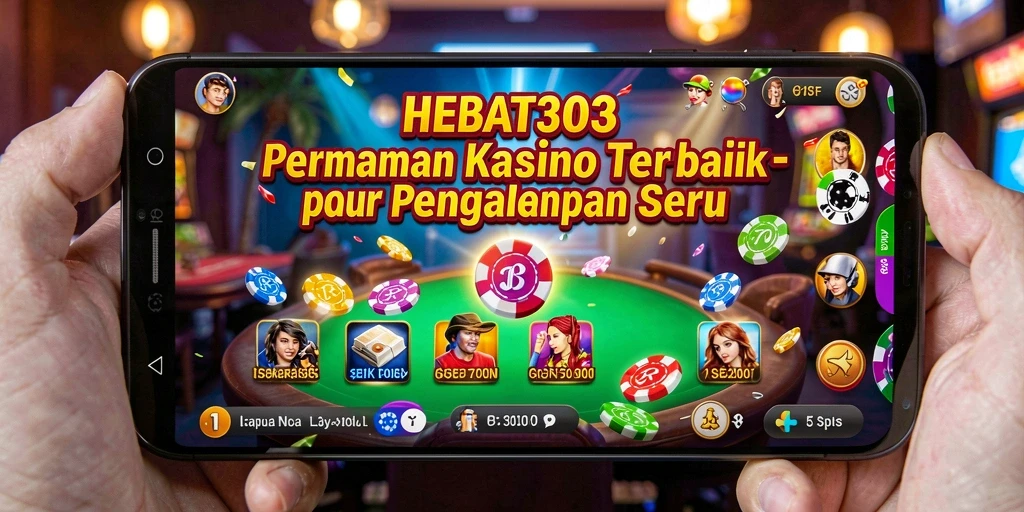 Tampilan gameplay seru di HEBAT303 dengan fitur kasino menarik.