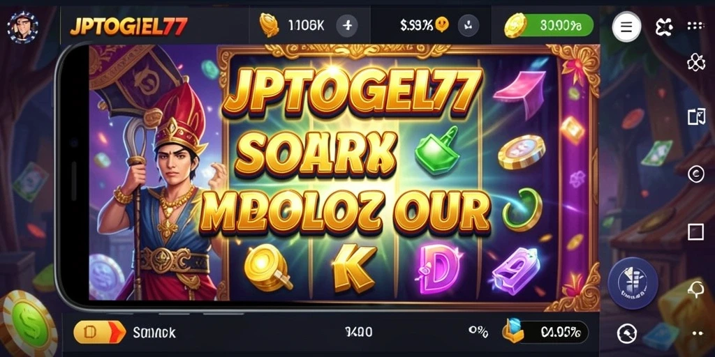 Screenshot gameplay JPTOGEL77 menampilkan keseruan bermain Slot.