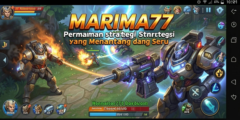 Gameplay MARIMA77 yang menarik dan penuh strategi.