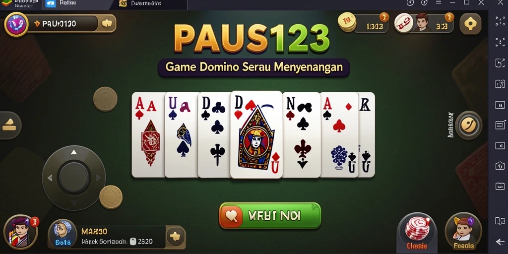 Tangkapan layar menunjukkan gameplay seru di PAUS123.