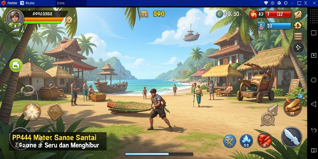 Menampilkan gameplay seru dari PP444 yang menghibur dan mudah dimainkan.