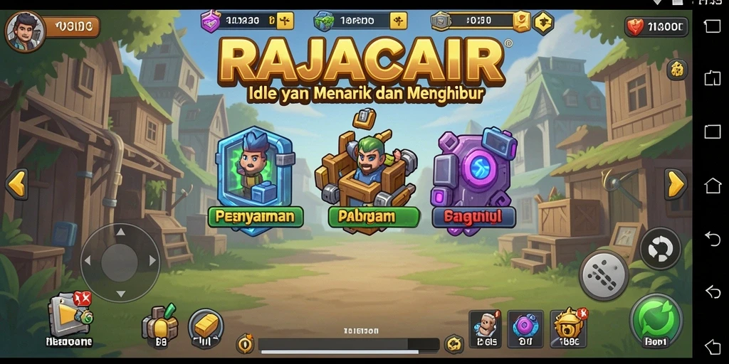 Tampilan gameplay <strong>RAJACAIR</strong> yang menarik dan menghibur.