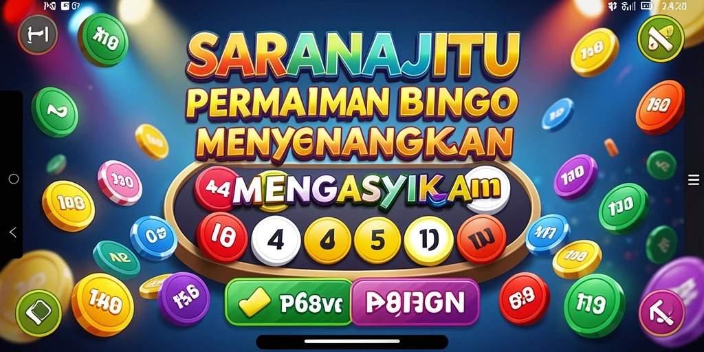 Tampilan seru permainan Bingo di SARANAJITU.