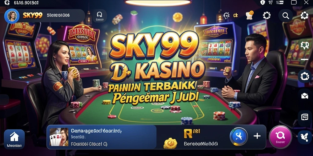 Tampilan menarik dari gameplay Kasino di SKY99.