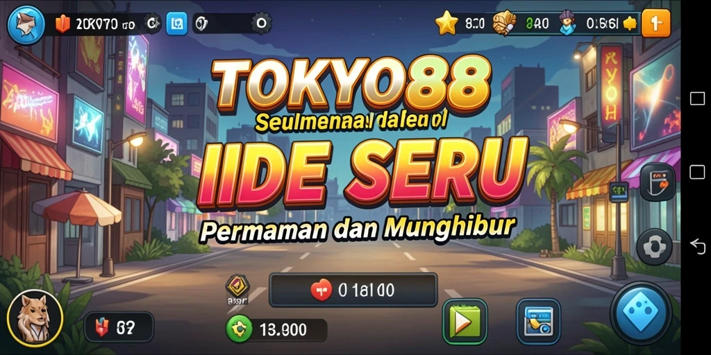 Tampilan menarik dari gameplay TOKYO88 yang santai dan menarik.