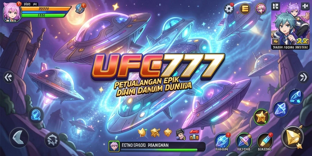 Tampilan gameplay menawan dari UFO777 yang penuh aksi dan petualangan.